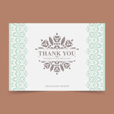 Plantable Classy Canvas Thank You Cards